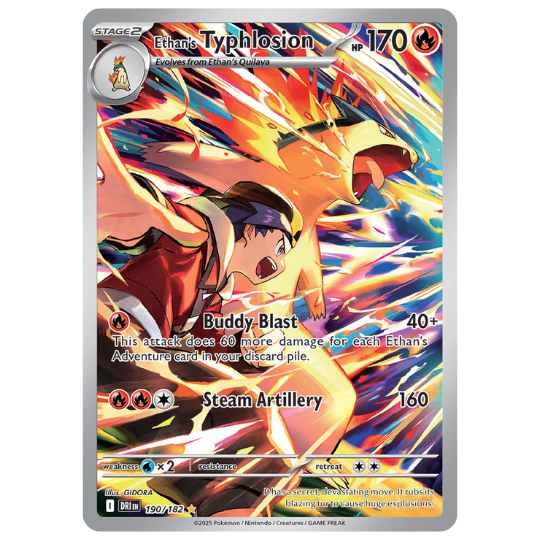 Ethan's Typhlosion - 190/182 - Destined Rivals